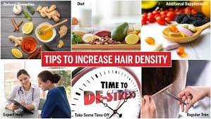 As soil may diminish silica production, it's wise to consume organic products. Simple Ways To Increase Hair Density From Hair Loss To Hair Growth