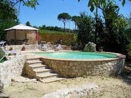 28 Creative Ideas For Landscaping Around Above Ground Pool Backyard Pool Pool Landscaping Above Ground Pool Landscaping