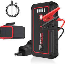 Amazon.com: REWOLFNUS Car Jumper Starter Portable - 1500A Peak 14000mAH(Up  to 8L Gas or 6L Diesel Engine) 12V Auto Battery Charger Jump Box for  Vehicles with Smart Clamp Jumper Cables, Quick Charge