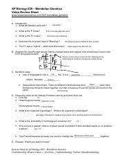 Genetics basics worksheet answer mar 15, 2021 — with more related things like basic genetics worksheet 2000, monohybrid cross worksheet answer key and genetics study guide answers. Kami Export Talia Martianou Ap Bio 029 Mendelian Genetics Worksheet Wl Pdf Ap Biology 029 Mendelian Genetics Video Review Sheet Course Hero