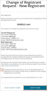 How Do I Change The Contact Information For My Domain Name