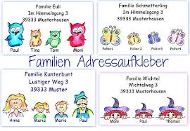 Adressaufkleber sind irgendwie so achtziger, meint die kollegin? Individuelle Familien Adressaufkleber Jedes Familienmitglied Ist Auf Dem Aufkleber Vertreten Die Niedlichen Aufkleber Adressaufkleber Aufkleber Briefpapier