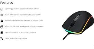 The software also comes with a library of presets, so you can quickly choose one to install and jump straight into the action. Kingston Hyperx Pulsefire Surge Rgb Gaming Mouse Buy Kingston Hyperx Gaming Mouse Product On Alibaba Com