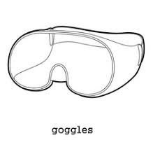Creating laboratory equipment diagram with free templates and examples. Lab Safety Goggles Vector Images Over 210