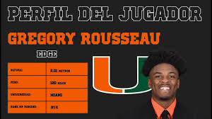 The 2021 nfl draft is drawing closer. Nfl Draft Gregory Rousseau Perfil De Jugador Vamos Cowboys