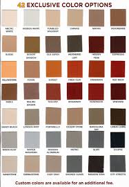 Our Brick Staining Color Chart Can Help You Decide How You