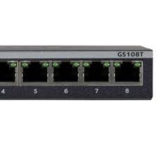 Netgear Gs108tv3 8 Port Smart Managed Desktop Gigabit Switch W 1 Year Sdn Insight Cloud Service