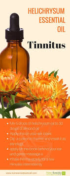 Use Helichrysum Essential Oil To Get Rid Of Tinnitus To Stop Ringing In Ears Helichrysum Essential Oil Helichrysum Oil Tinnitus Essential Oils