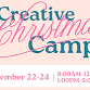 Creative Christmas Camp - Morning Session event image