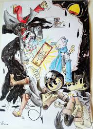 Bendy And Boris The Quest For The Ink Machine Bendy Ink Illness Bendy And Boris Quest For The Ink Machine Bendy And The Ink Machine Ink Fnaf Characters