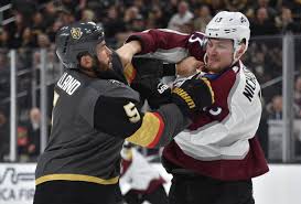 In ice hockey, a gordie howe hat trick is a variation on the hat trick, wherein a player scores a goal, records an assist, and gets in a fight all in one game. Colorado Avalanche Forward Valeri Nichushkin Earns Gordie Howe Hat Trick