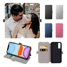Customized TCL 20L+ Leather Flip Wallet ...