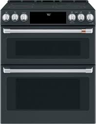 Inspired by the natural, darker tones of wood and stone, our matte black appliances make a statement in any kitchen. Ge Cafe Ces750p3md1 Matte Collection Series 30 Inch Slide In Electric Range In Matte Black