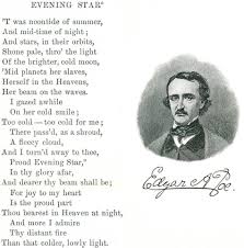 Evening Star Poem By Edgar Allan Poe Poem Hunter Edgar Allen Poe Poems Edgar Allen Poe Quotes Poe Quotes