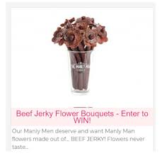 Maybe you would like to learn more about one of these? Beef Jerky Flower Bouquets Giveaway 4 Winners Limit One Entry Ends 7 2 19 Heavenly Steals