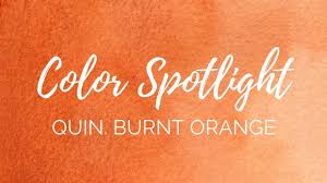 Check out our burnt orange paint selection for the very best in unique or custom, handmade pieces from our shops. Color Spotlight Returns Quinacridone Burnt Orange Po48 Youtube