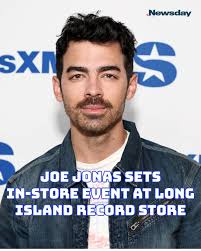 Joe Jonas will celebrate the release of his new album, "Music for People  Who Believe in Love," with an in-store appearance at a Long Island record  store. The store says that this