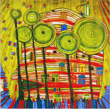 Friedensreich hundertwasser • hundertwasser was born in 1928 in vienna, austria and died in 2000. Photo Of The Painting Blobs Grow In Beloved Gardens By Hundertwasser Editorial Stock Image Image Of Color Austrian 114695744