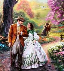 Thomas kinkade 'gone with the wind' 1000 piece jigsaw puzzle 27x20 ceaco usa. Gone With The Wind Thomas Kinkade Thomas Kinkade Thomas Kinkade Paintings Thomas Kinkade Art