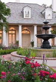 Garden With Old South Style Traditional House Beautiful Homes Colonial House