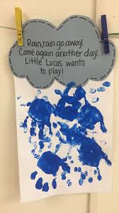 Rain Rain Go Away Craft Daycare Crafts Spring Crafts For Kids Weather Crafts