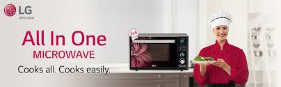 Hearty flavour lg brings to you its new range of lightwave convection microwave ovens, which offers you a healthier and versatile cooking. Lg 21 L All In One Convection Microwave Oven Mc2146bl Black With Starter Kit Amazon In Home Kitchen
