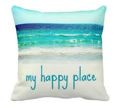 You could have pillows on your sofa, bed, floor and armchair, and still not feel like it's too much! Photo Pillows Quote Pillows That Capture The Beach Experience Beach Bliss Living