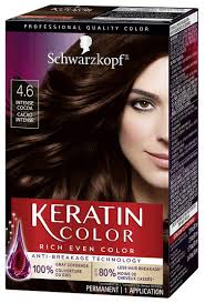 The blend creates a completely natural look, which is just the thing for ladies who appreciate delicate and sophisticated hair color solutions which are called to enhance their natural. Amazon Com Schwarzkopf Keratin Color Permanent Hair Color Cream 4 6 Intense Cocoa Packaging May Vary Beauty