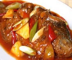Masak sampai ikan matang, dan sajikan. Resep Ikan Kakap Saus Asam Manis Rumahan Enak Info Resep
