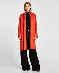 Abrigo Efecto Antelina Ultima Semana Mujer Zara Mexico Faux Suede Coat Suede Coat Coat
