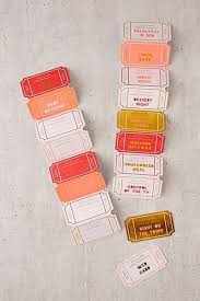 Coloring Activity Urban Outfitters Ticket Design Valentine Day Gifts Gifts
