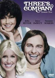 Tom, katie and nicole are cozy as three bugs in a rug! Season 2 Three S Company Wiki Fandom