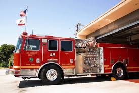 An LA County Fire station in Whittier ...