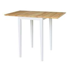 International Concepts Small Drop Leaf Dining Table Walmart Com In 2020 Drop Leaf Table Extendable Dining Table Leaf Table