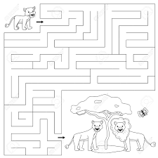 All you need is photoshop (or similar), a good photo, and a couple of minutes. Coloring Page For Children Educational Maze Game Help The Lion Cub Find Right Way To His Family Mother And Father Vector Cartoon Characters Royalty Free Cliparts Vectors And Stock Illustration Image 131882659