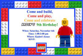 Choose a template and fully customize the colors, fonts, shapes, graphics. Lego Birthday Printables Novocom Top