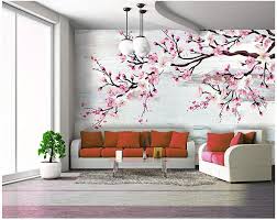 They are delicate and beautiful, and meiying teal combines their fragile, subtle charm with a bold teal colourway. Wall26 Large Wall Mural Watercolor Style Ink Painting Pink Cherry Blossom On Abstract Background Self Adhesive Vinyl Wallpaper Removable Modern Wall Decor 100x144 Inches Amazon Com