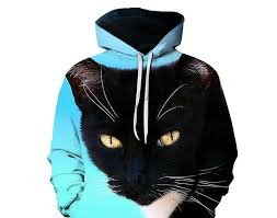 New Animal Character Print Hoodie 3d Black Cat Hoodie 2020 Brand Jumper Men S And Women S Hip Hop Streetwear Thin Coa Hoodie Print Hip Hop Streetwear Hoodie 3d