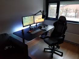Check spelling or type a new query. Ikea Bekant Desk Game Room Design Gaming Room Setup Gaming Setup