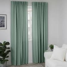 Save on curtains at jcpenney®. Tibast Perdele 2 Buc Verde 145x300 Cm Ikea In 2021 Green Curtains Living Room Green Curtains Bedroom Green Curtains