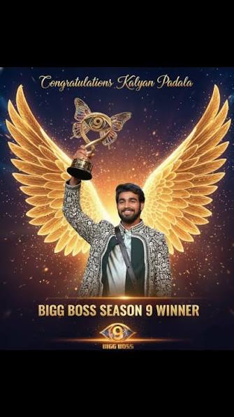 🏆 Congratulations to Kalyan Padala ( @kalyanpadala881 ) the Bigg Boss  Season 9 Winner! 🥇✨Your journey, game, and heart won millions. Truly well  deserved! 🌟🔥, #KalyanPadala #biggbosstelugu9 ...