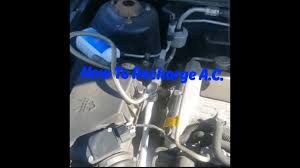 Where is the low port located in the engine to recharge the ac for a 2008 chevy malibu ltz 3.6 v6. How To Recharge Ac In A 2005 Chevy Malibu Youtube