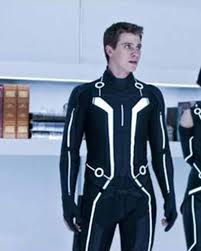 Tron leather motorcycle boots from the film tron: Tron Legacy Garrett Hedlund Leather Sam Flynn Jacket
