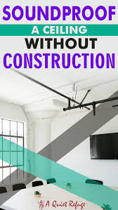 Soundproof Ceiling In 2020 Sound Proofing Tile Remodel Soundproof Room