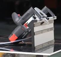 Manual Granite Marble Tile Slab Edge Cutting Machine 45 Degree Tilting  Cutting Glass Cutter - Stone Machine And Stone Edge Cutter