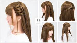 Image result for ヘアアレンジ ロング 編み込み