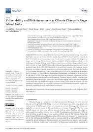 PDF) Vulnerability and Risk Assessment to Climate Change in Sagar Island,  India