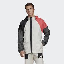 Adidas Black And White Jacket Mens The Pack Windbreaker Raw White Legend Ivy Black Prism Pink Dw8495 Addidas Jacket Mens Jackets Windbreaker