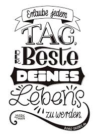 222 Handlettering Spruche Bunte Galerie