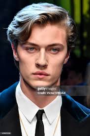 Lucky Blue Smith walks the runway at the Dolce & Gabbana show during...  News Photo